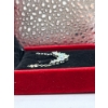 Image 2 : 2.8ct Round Moissanite 7 Stones in a V Shape Pendant in 925 Silver Pendant