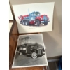 Image 2 :  Collection of vintage colored, Truck prints and 1929 black-and-white Ford model a Pullium moving va