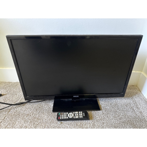 RCA TV w/ Remote 24" Full HD LED TV Model RLED2445A-B