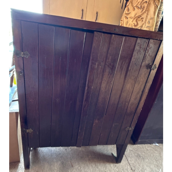 Vintage Wood Victorian Style Dress/Cabinet