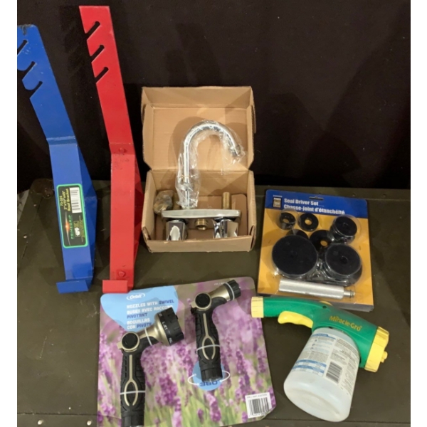 House Gadgets - Hose Nozzles, New Sink Faucet, & More 