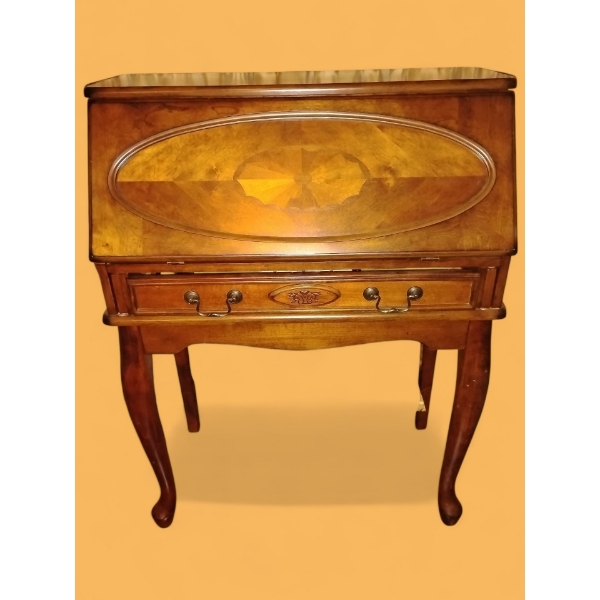 Antique Walnut Drop Top Desk 28x20x41