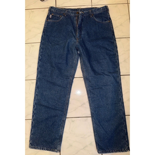 Men's Carhartt Jeans w/Liner  Size 38x32  Brand New