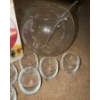 Image 2 : Libbey Glass Punch Bowl Set w/ Cups 