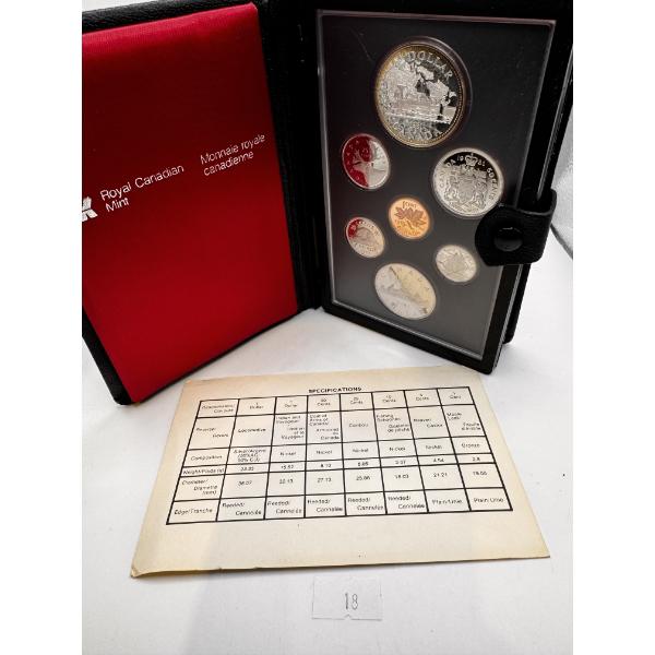 1981 Canada Specimen Double dollar set