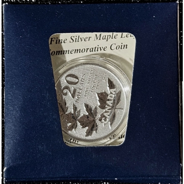 2011 $20 for $20 Maple Leaf Commemorative - 99.9% Fine Silver Coin - #3