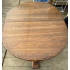 Image 2 : VIC DESIGNS - Double Pedestal Oblong Oak Dinner Table 55x44x29 