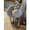 Image 2 : CM Cyclone Model M manual chain hoist, and heavy-duty industrial snatch block straps