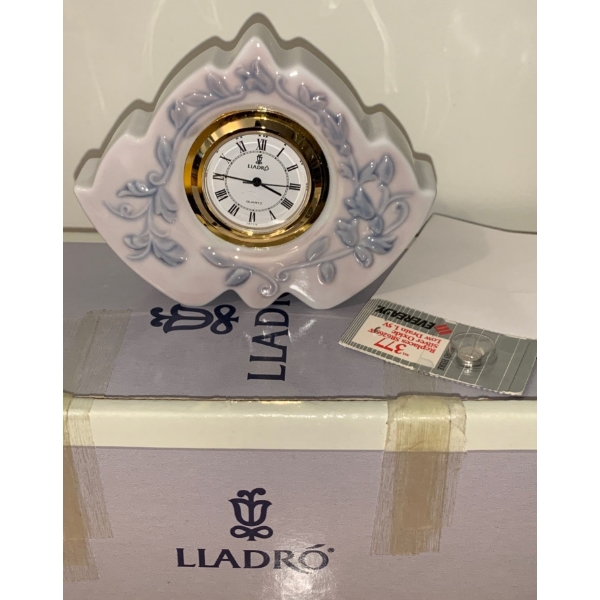 Lladro Porcelain Quartz Clocks 4x3 