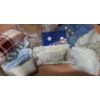 Image 1 : Collection of Blankets, Throw Cushions, Couch Runners, and Table Decor 