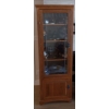 Image 2 : Large Wooden Cabinet w/Glass Door