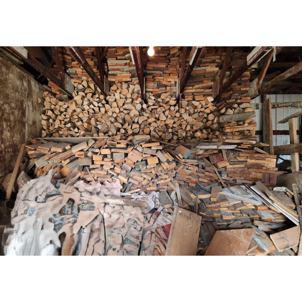 Huge Haul of Wood, Several Truck Loads, Cut Firewood Logs and Some Boards as Well 