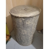 Image 1 : 3ft Tall Antique Flour Canteen (Contents Not Included)