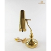Image 4 : Vintage Brass Bankers Lamp 14''HEIGHT INCHES.