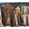 Image 1 : Moose Hide Men's Jacket + Deer Hide Men's Vest (Around Size L) 