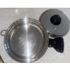 Image 7 : Amazing Saladmaster Guide w/ Three Pressure Cooker Pots/Dishes w/Lids  Healthy & Nutritious Cooking