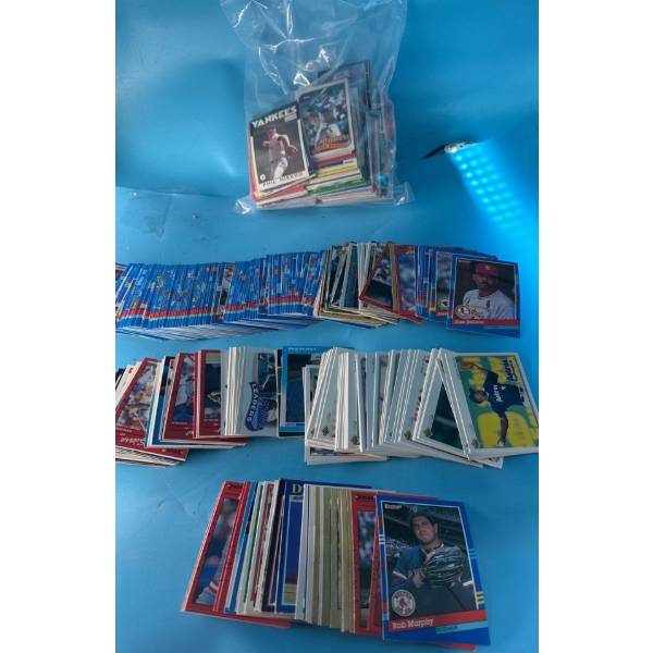Baseball Card Collection - DonRuss, Topps, Pinnacle, Upper Deck 
