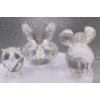 Image 2 : Swarovski Crystal Animals Owl, Butterfly and Elephant 