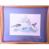 Image 4 : Framed Wildlife Prints Featuring Indigenous Artistic Elements