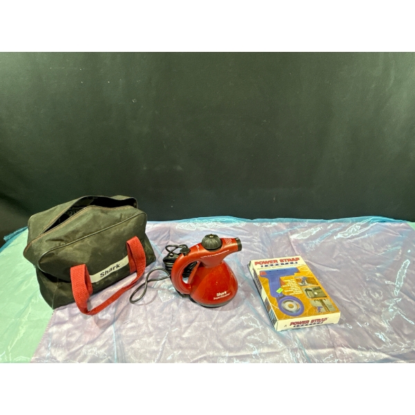 Shark Super Steamer and Power Strap Shooter