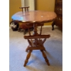 Image 2 : Antique Maple Side Table Few Rail Pieces Missing