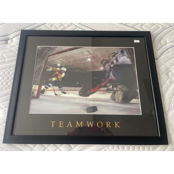 Teamwork Hockey Poster