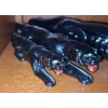 Image 2 : Set of 3 Ceramic Jaguars- Largest: 12 W 