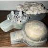 Image 2 : Aboriginal Artistry - Inuit Soap Stone Igloo Carving 12L
