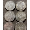 Image 3 : Canadian 50-cent Pieces 11.66 g Silver (.800)