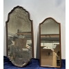 Image 1 : Pair of Wall Mirrors 15Wx29H & 10.5Wx24H