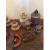 Image 3 : Antique Collection - Oil Lamps, Irons, Copperware 