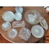Image 1 : Clear Glass Serving Bowls and Dishes