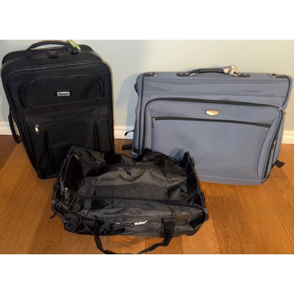 Assorted Luggage w/ Duffle Bag- Lynx Brand- Suite Cover bag