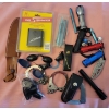 Image 1 : Assorted Pocket Jam - Knives Handcuffs Flashlights Key Tags Multi Tool & More