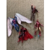 Image 1 : Marvel X-Men Archangel (Damage on Wing), Marvel Magneto, Marvel Iron Man Mark LXXXV,  Old Man Logan