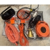 Image 1 : Electric Essentials - Orange Electrical Extention Cords Retractable Cord Reel Work Light & More