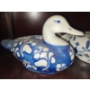 Image 3 : Blue and White Decorative Ducks- Tallest: 11 W, 8 T