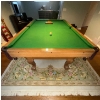 Image 3 : Vintage 1994 Billiards Table - Light Weight Composite Slat - Slatron - Disassembly Required 
