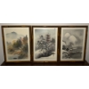 Image 1 : Trio Art Prints Asian Bamboo Frames 37 x 18