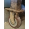 Image 4 : Heavy Steel Shop Bench with Granite and Wood Top