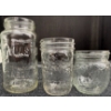 Image 2 : Clear Glass Mason and Canning Jars, 20 Pieces