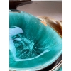 Image 4 : MADE IN cANADA - Blue Mountain Pottery 2 Tone Party Platter & Ashtray (See Pix For Damage)