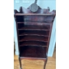 Image 2 : Vintage Mahogany Sheet Music Cabinet w/ Stringed Lute 