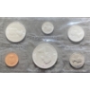 Image 4 : 1964 Canadian Uncirculated Coin Set 80% Silver 1.11 Ounces