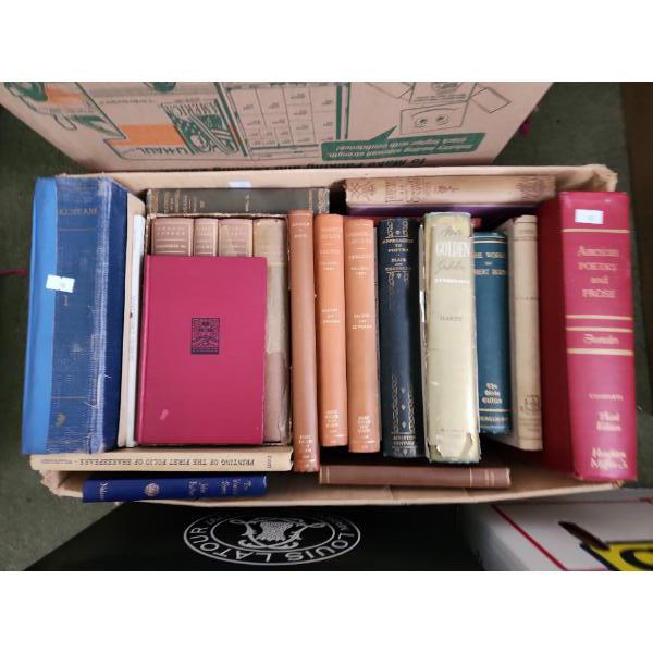 Literature Collection including Shakespeare Box Set,  Poetry Anthologies, Robert Burns and More!