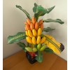 Image 2 : Rainforest Hand Carved Wooden Banana Tree - 21T (Missing one Banana)