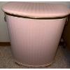 Image 2 : Pretty in Pink Laundry Hamper w/ Two Small Vanity Chairs
