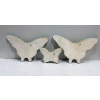 Image 2 : 3 Chalk Teal and Gold Butterfly Wall Hangings - Smaller 8W, Larger 15W