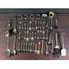 Image 1 : Silver-Plated and Non SP  Souvenir Spoons, Serving Pieces, Napkin Rings, and Flatware Lot