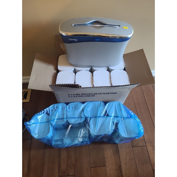 Napkin Dispenser and Lots of Refills Included 